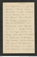 Nachlass Franz Steindachner, Brief von Höhnel an Franz Steindachner (07.11.1905), Inv.Nr. 230.03, Seite 5